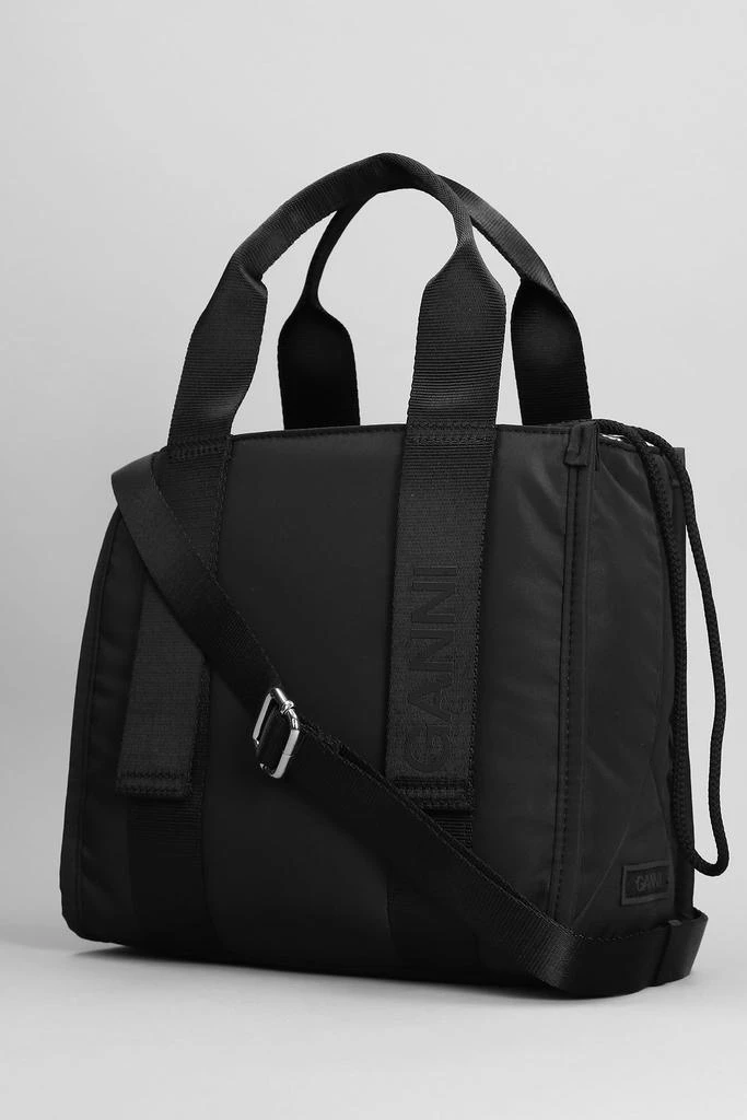 商品Ganni|Tote In Black Polyester,价格¥1876,第2张图片详细描述