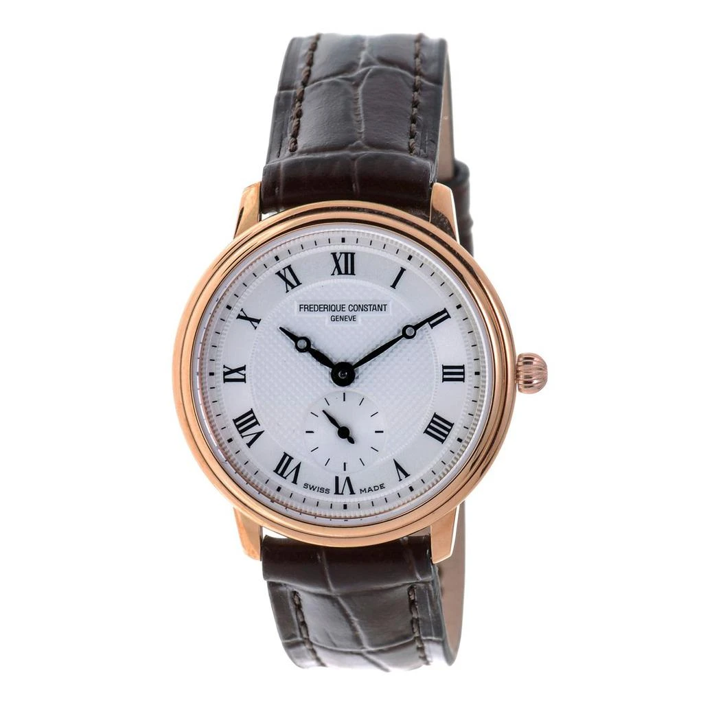 商品Frederique Constant|Frederique Constant Slimline Small Seconds Stainless Steel Quartz Women's Watch FC-235M1S4,价格¥3956,第1张图片