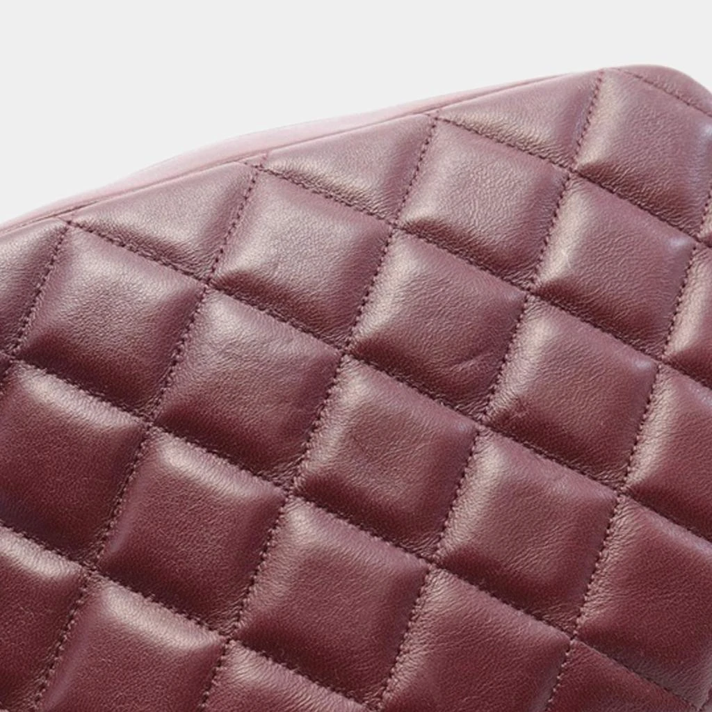 Chanel Red CC Quilted Lambskin Diamond Camera Bag 商品