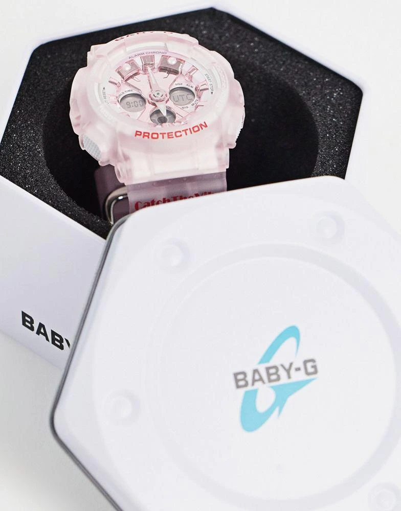 商品Casio|Casio Baby-G  x Riehata watch in pink,价格¥319,第3张图片详细描述