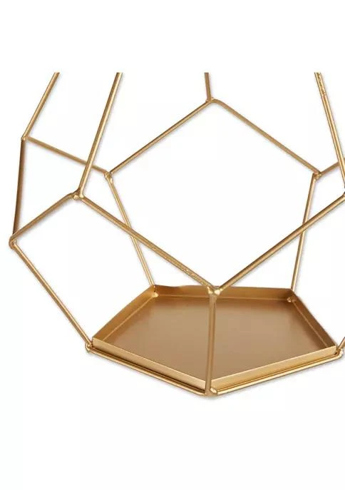 商品Zingz & Thingz|Hanging Geometric Plant Holder 10.5x10.5x9",价格¥418,第2张图片详细描述