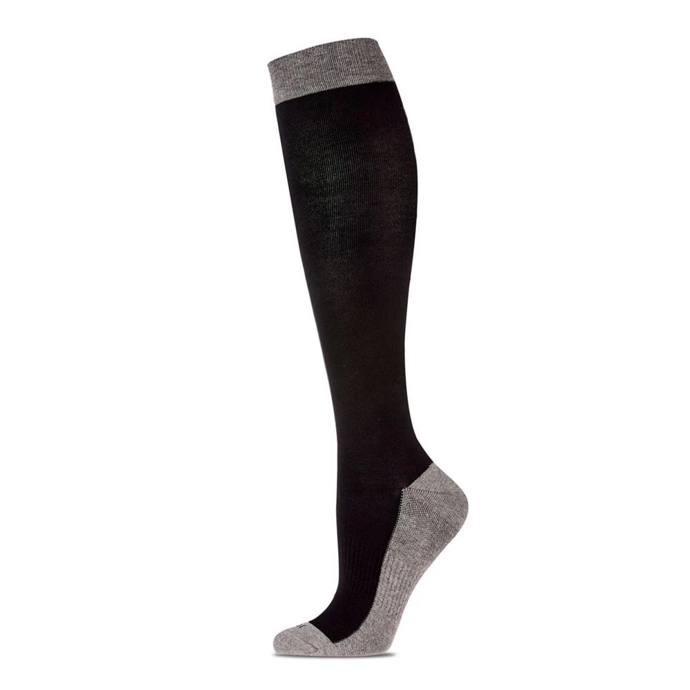 商品Memoi|Two-Tone Contrast Women's Compression Socks,价格¥111,第1张图片