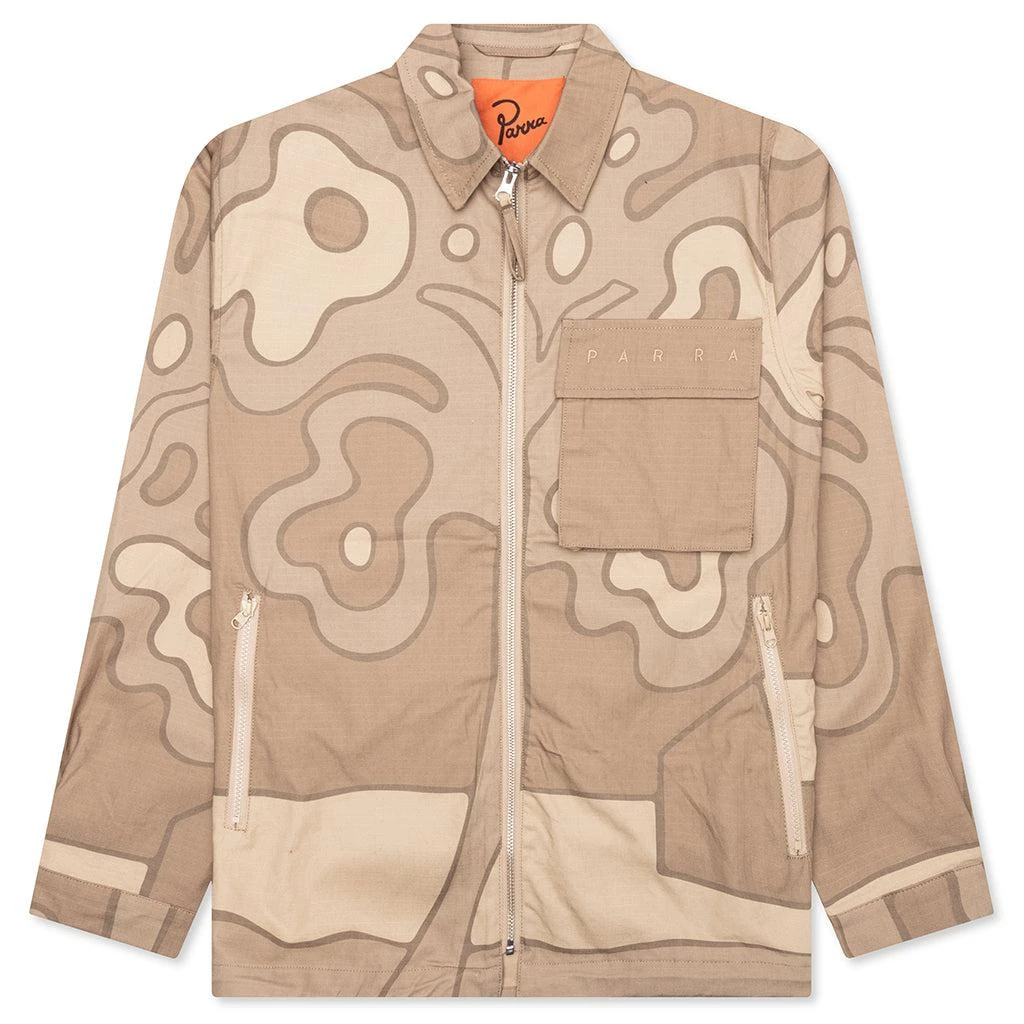 商品By Parra|Fruit Tree Camo Shirt - Tan,价格¥1487,第1张图片