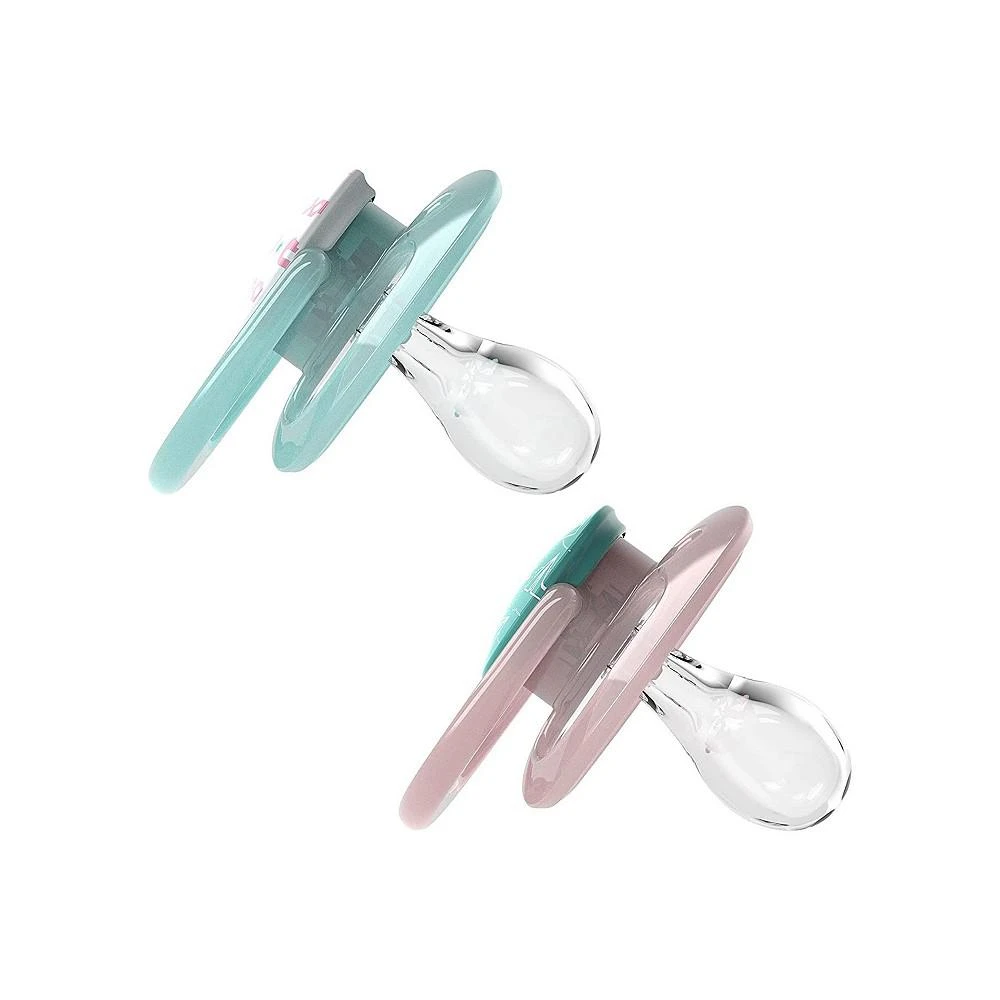 商品Dr. Browns|Advantage Reversible Baby Pacifier, Pink, 2 Pack, 6-18m,价格¥112,第3张图片详细描述