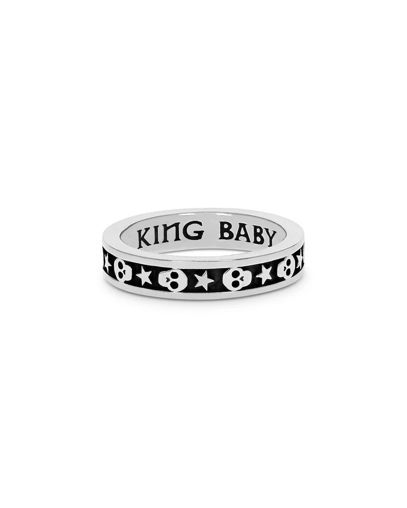 商品King Baby|Stackable Skull and Star Ring,价格¥1097,第1张图片