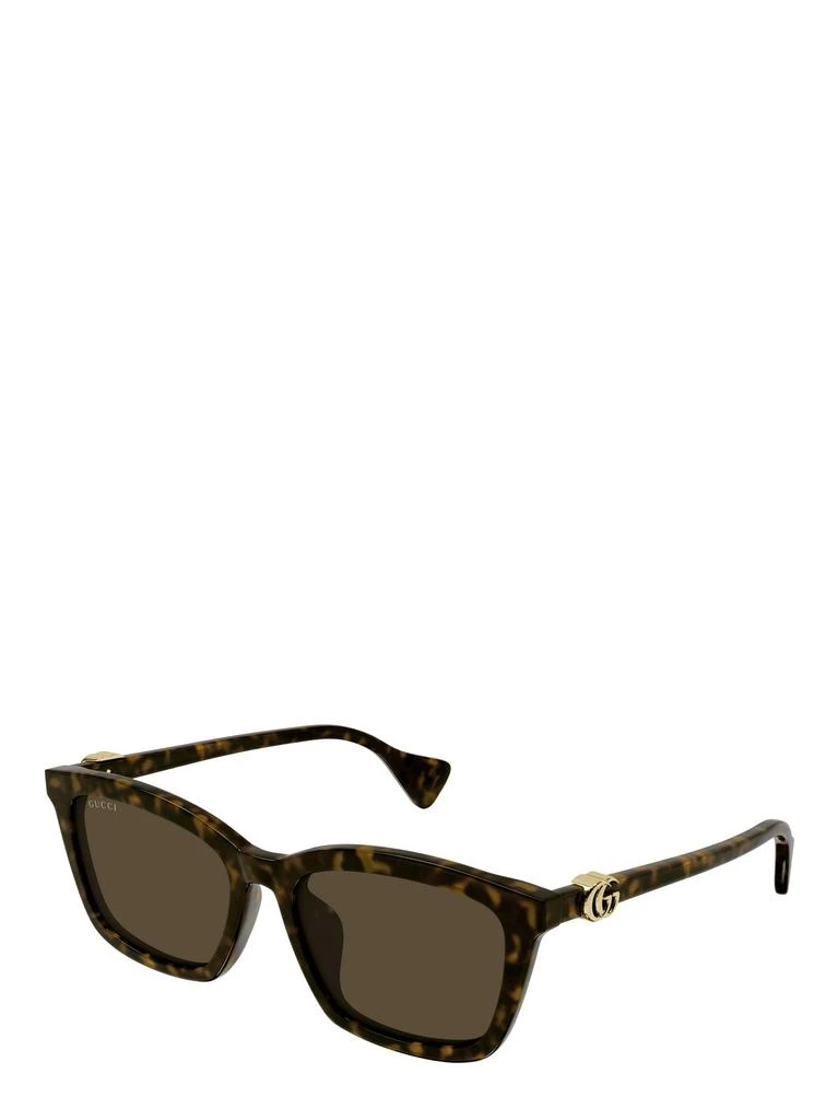 商品Gucci|Gucci Eyewear Square Frame Sunglasses,价格¥1922,第2张图片详细描述