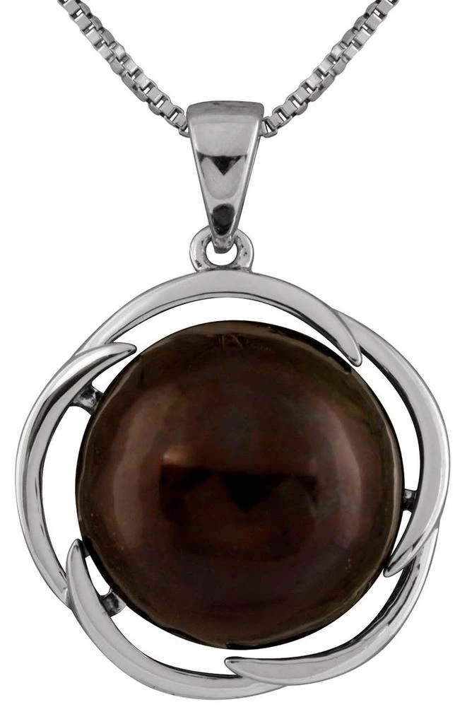 商品Splendid Pearls|Mabe Cultured Freshwater Pearl Pendant Necklace,价格¥658,第1张图片