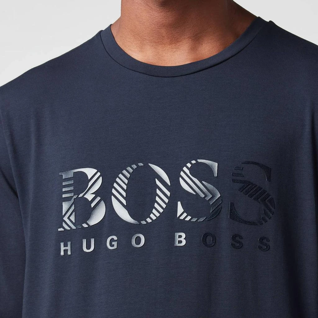 商品Hugo Boss|BOSS Green Men's Togn 2 Long Sleeve T-Shirt - Navy,价格¥334,第3张图片详细描述