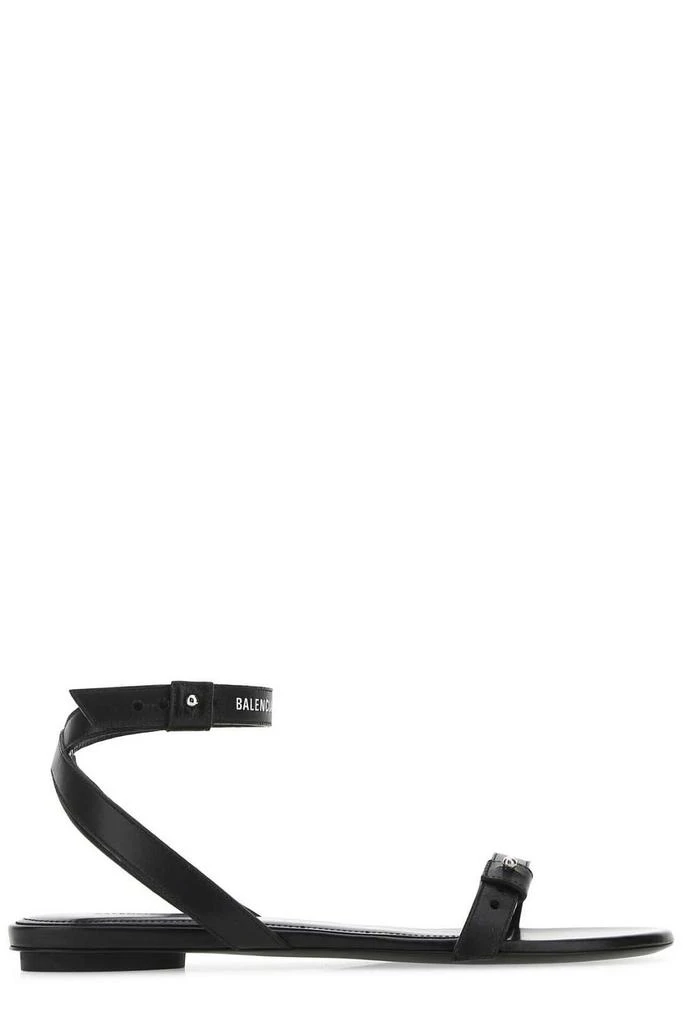商品Balenciaga|Balenciaga Logo Printed Strap Ankle Sandals,价格¥4811,第1张图片