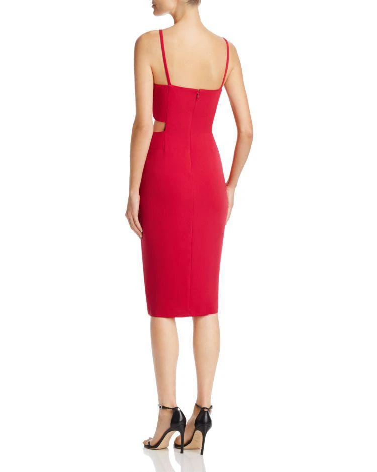 商品Laundry by Shelli Segal|Side-Cutout Stretch Crepe Dress - 100% Exclusive,价格¥724,第2张图片详细描述