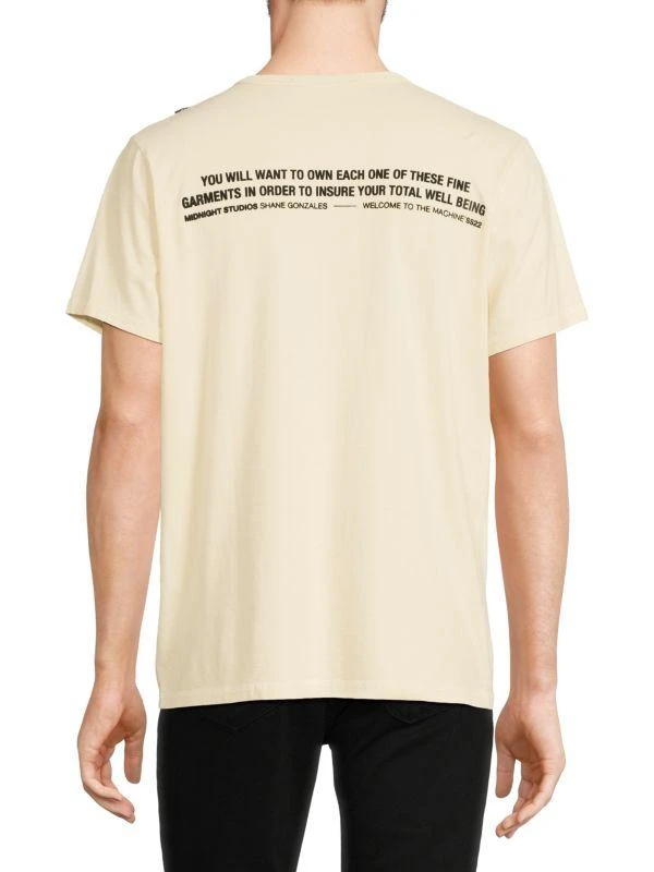 商品MIDNIGHT STUDIOS|Logo Musical Note Graphic Tee,价格¥629,第2张图片详细描述