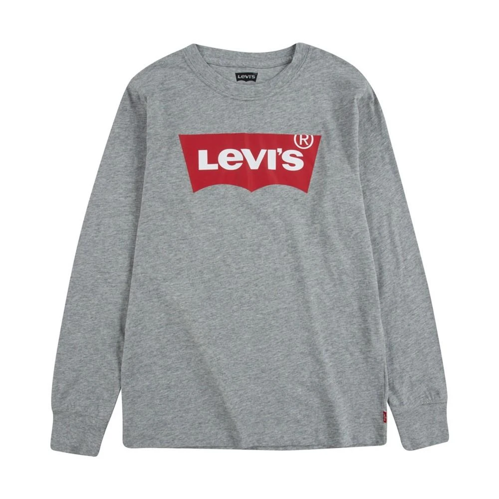 商品Levi's|李维斯男大童 长袖纯棉T恤,价格¥78,第1张图片