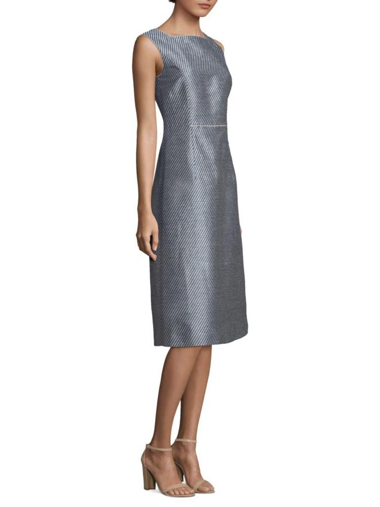 商品Lafayette 148 New York|Stripe Midi Dress,价格¥1238,第1张图片