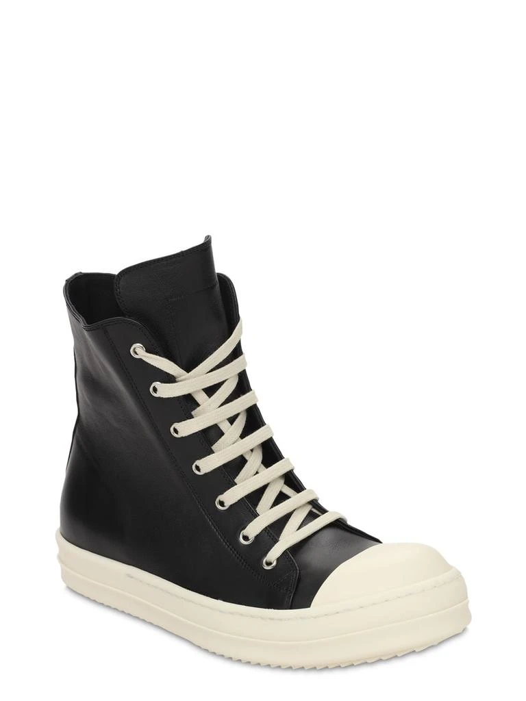 商品Rick Owens|High Top Leather Sneakers,价格¥8527,第2张图片详细描述