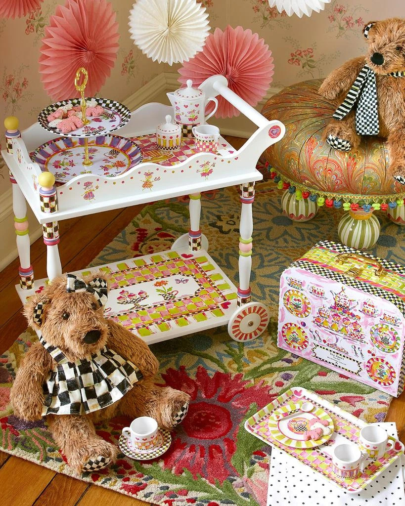 商品MacKenzie-Childs|Kenzie the Bear Stuffed Teddy Bear,价格¥699,第4张图片详细描述