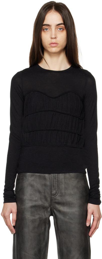 商品REMAIN|黑色 Minja 长袖 T 恤,价格¥929,第1张图片