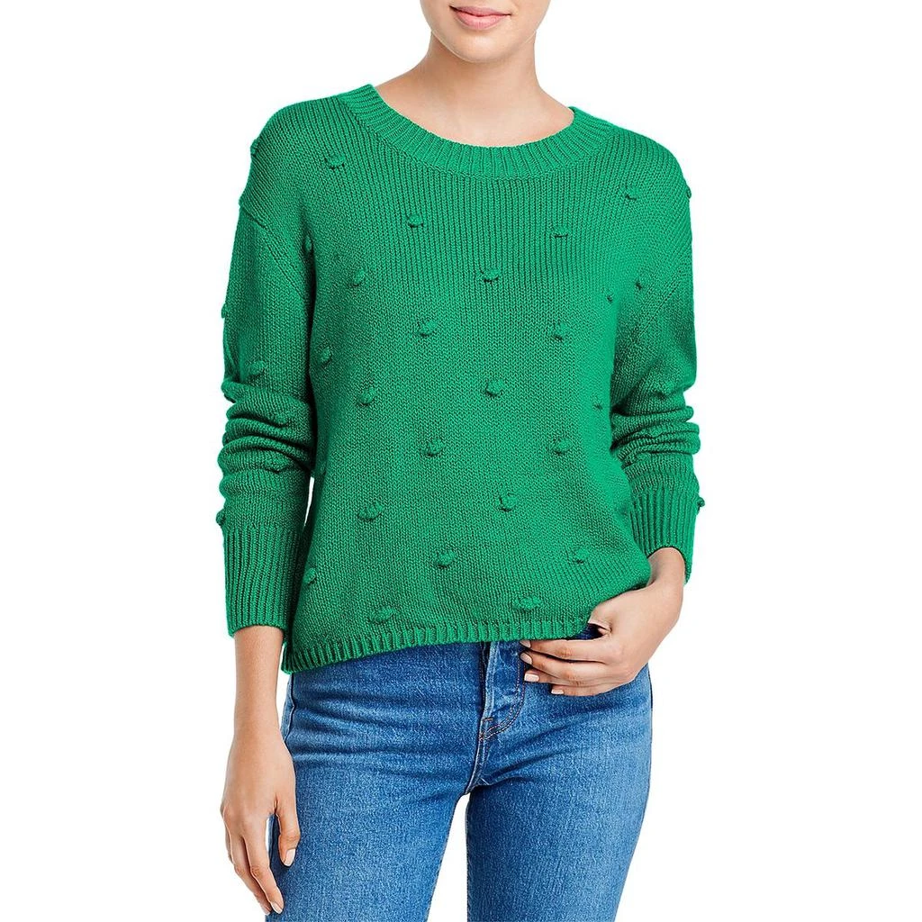 商品525 America|525 America Womens Chunky Bubble Stitch Pullover Sweater,价格¥62,第1张图片