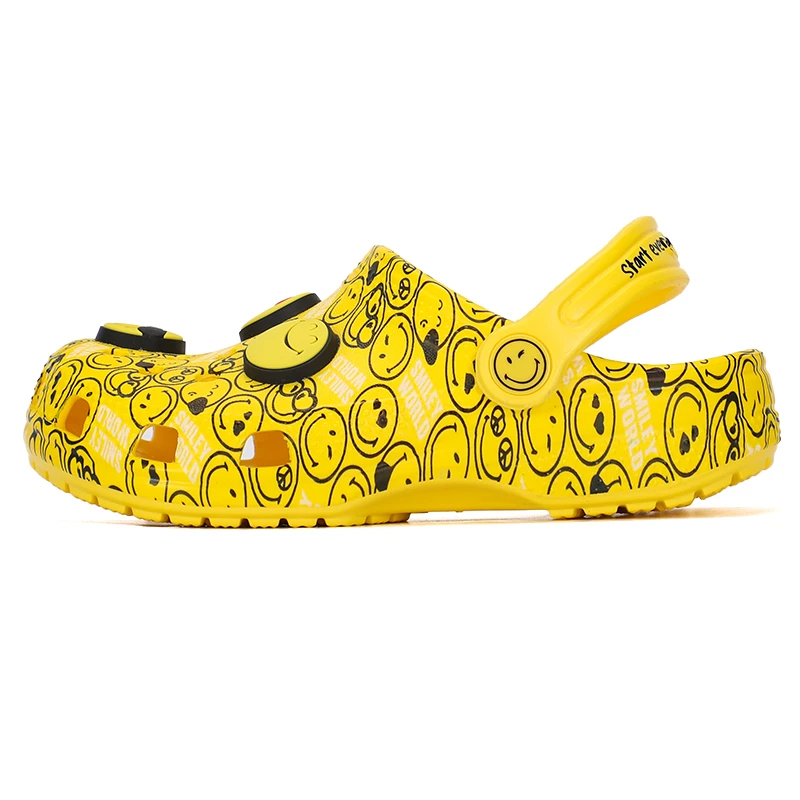 Classic smiley clog k 经典笑脸小克骆格 儿童休闲凉鞋拖鞋洞洞鞋 商品