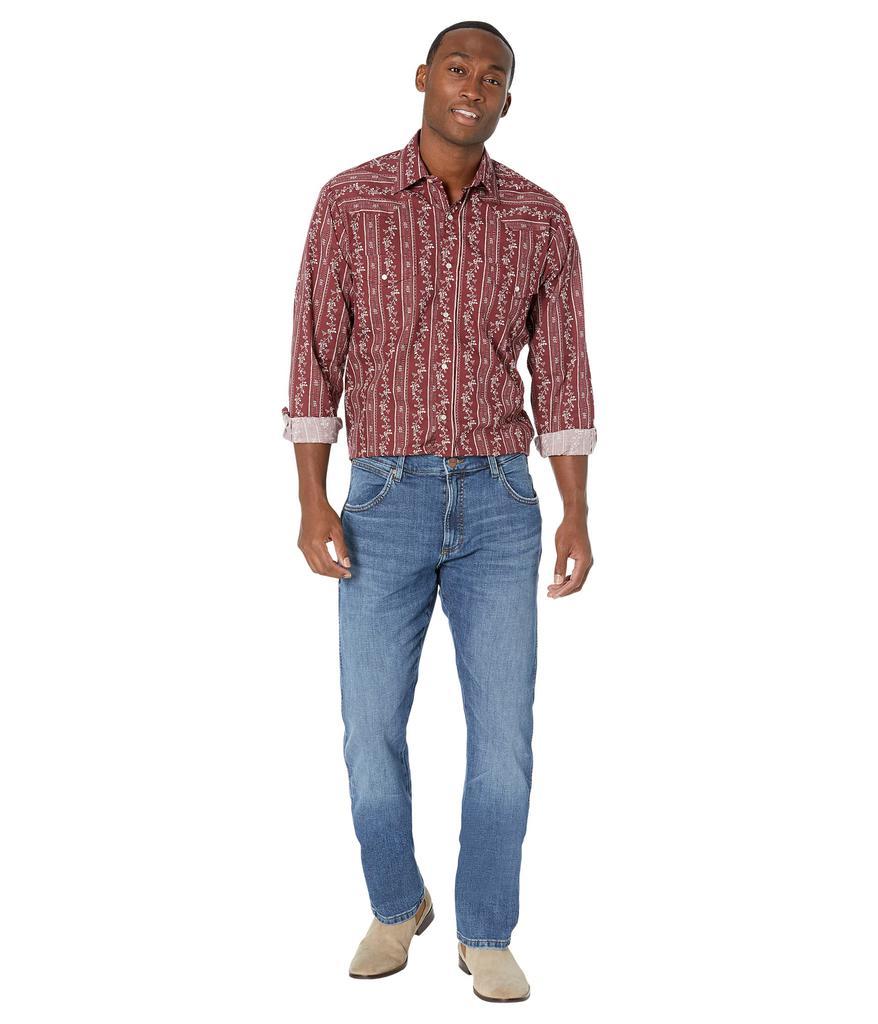 商品Wrangler|Retro Green Jeans Slim Straight in Ansley,价格¥596,第6张图片详细描述