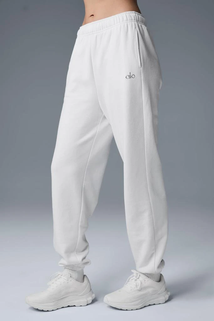 商品Alo|Accolade Sweatpant - White,价格¥1065,第2张图片详细描述