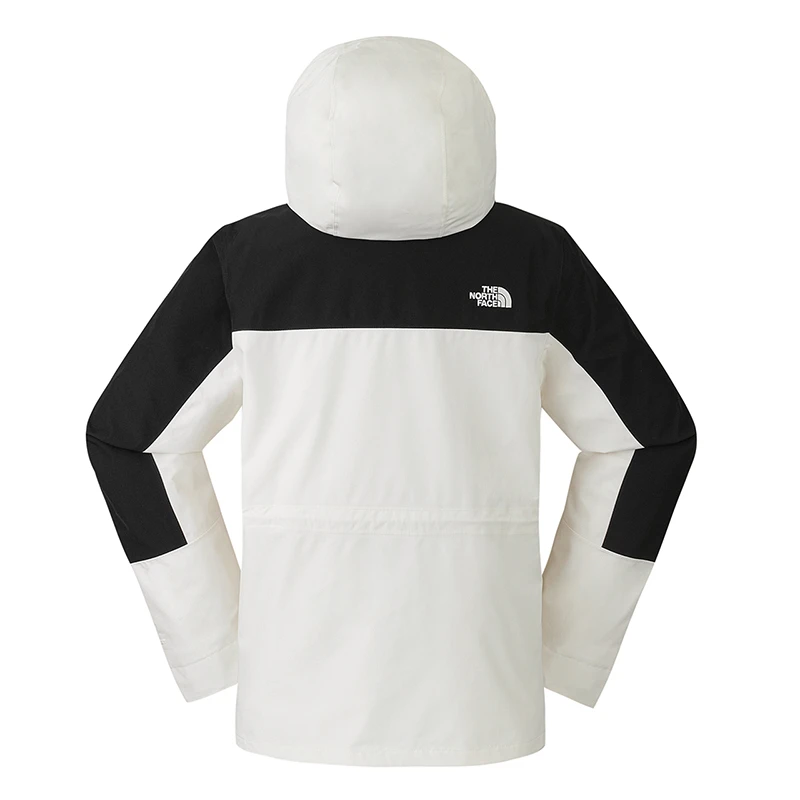 商品[国内直发] The North Face|北面  城市户外系列 Elements抓绒内胆三合一保暖户  FW24 防水防泼水保暖冲锋衣 女款 沙丘白,价格¥1946,第4张图片详细描述