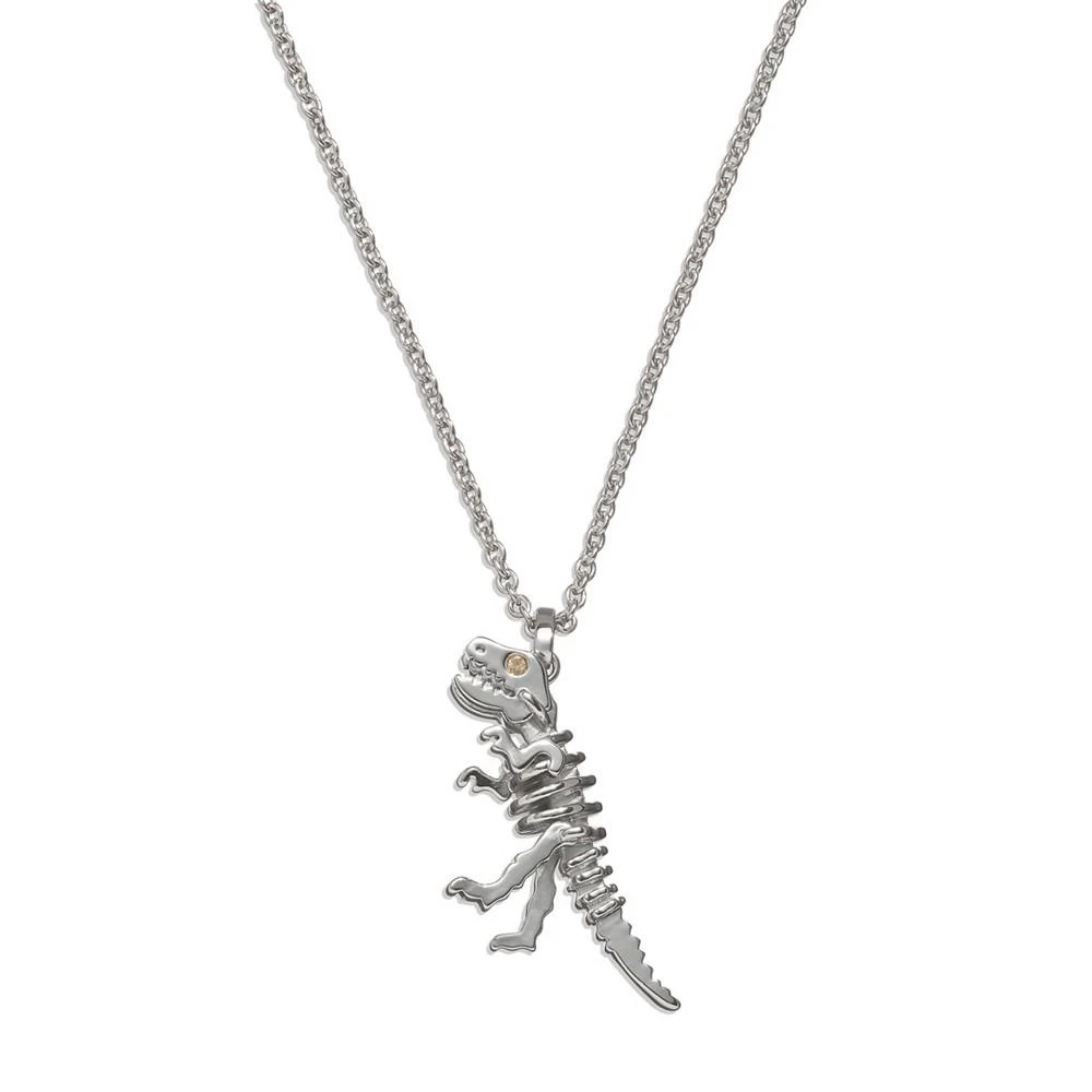 商品Coach|Faux Stone Signature Rexy Pendant Necklace,价格¥1086,第1张图片