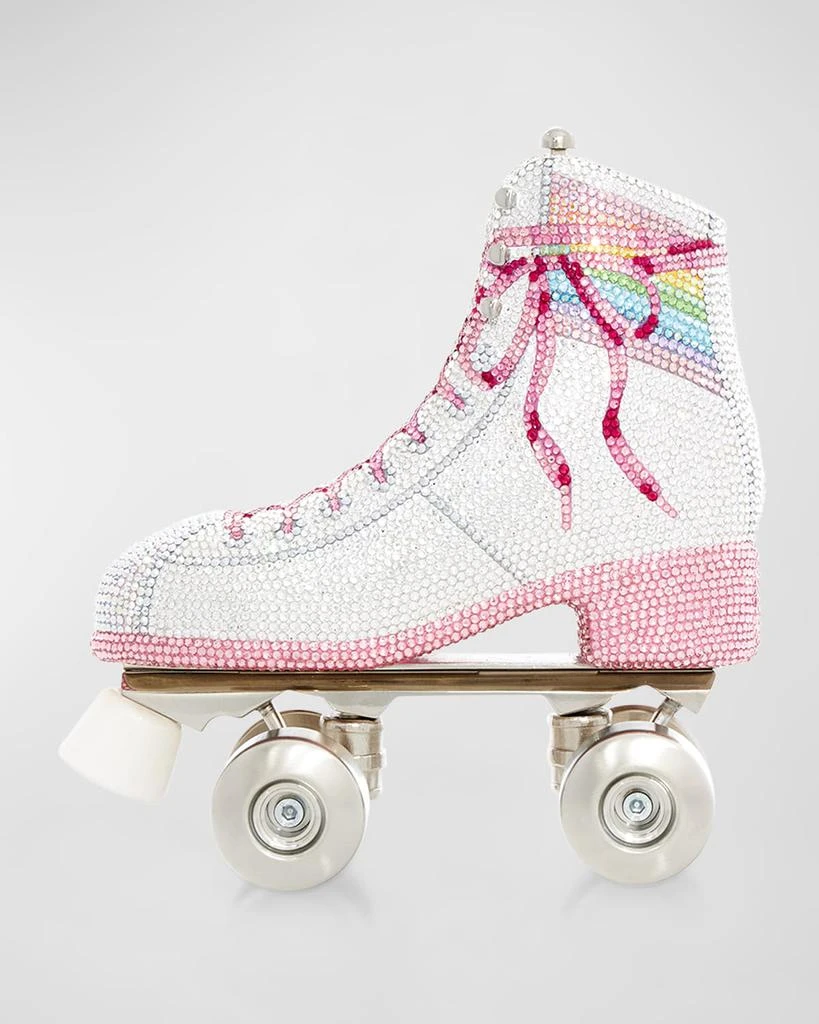 商品Judith Leiber|Let's Roll Roller Skate Crystal Minaudiere,价格¥54711,第1张图片