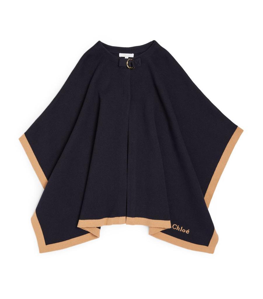 商品Chloé|Cotton-Wool Cape (2-14 Years),价格¥1689-¥2036,第1张图片