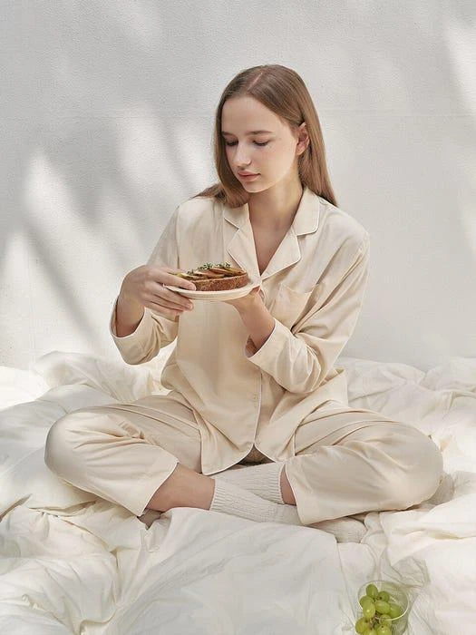 商品maatila|Classic Cotton Women Pajama,价格¥850,第1张图片