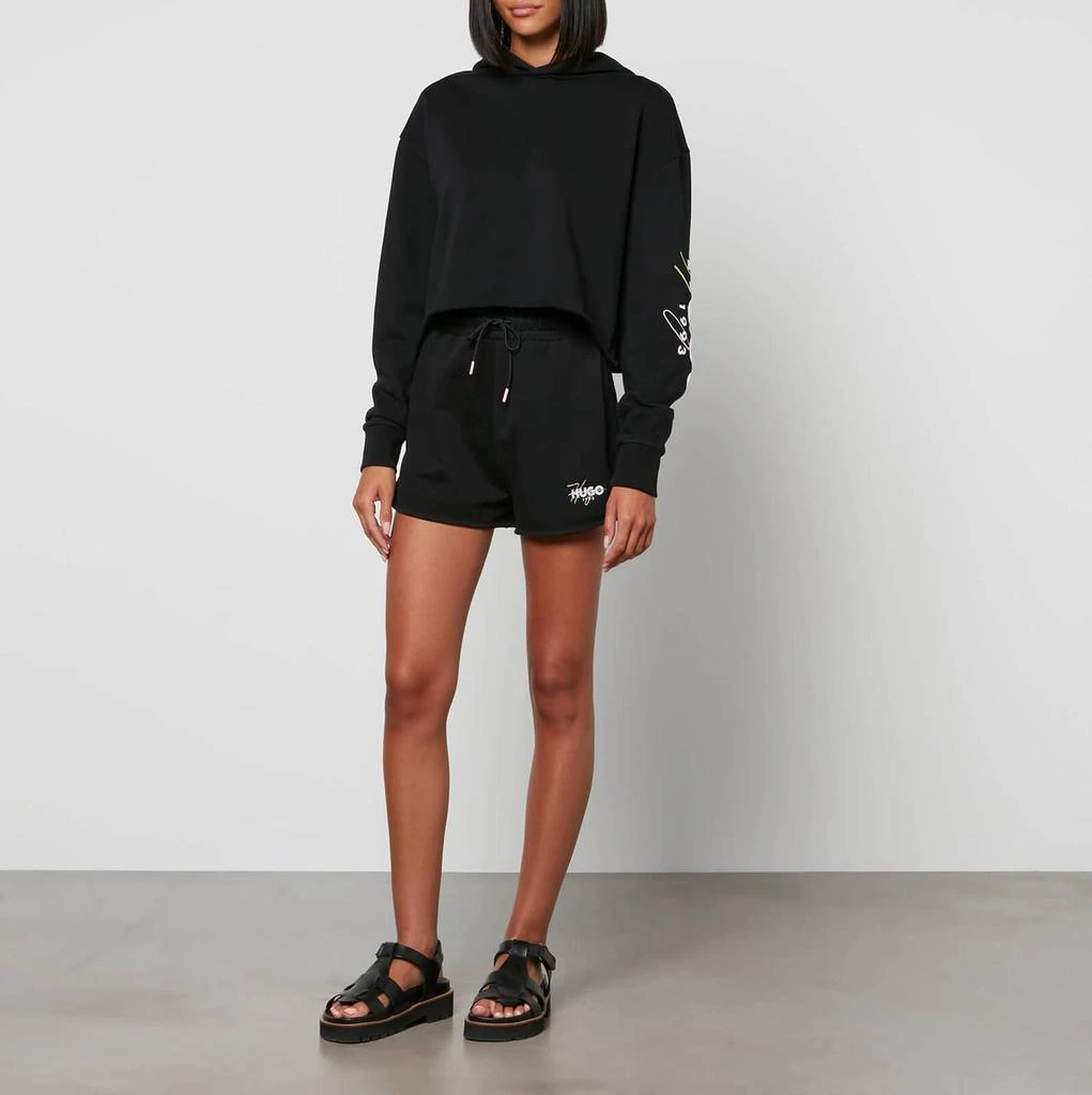 商品Hugo Boss|HUGO Women's Dangaya Hoodie - Black,价格¥588,第3张图片详细描述