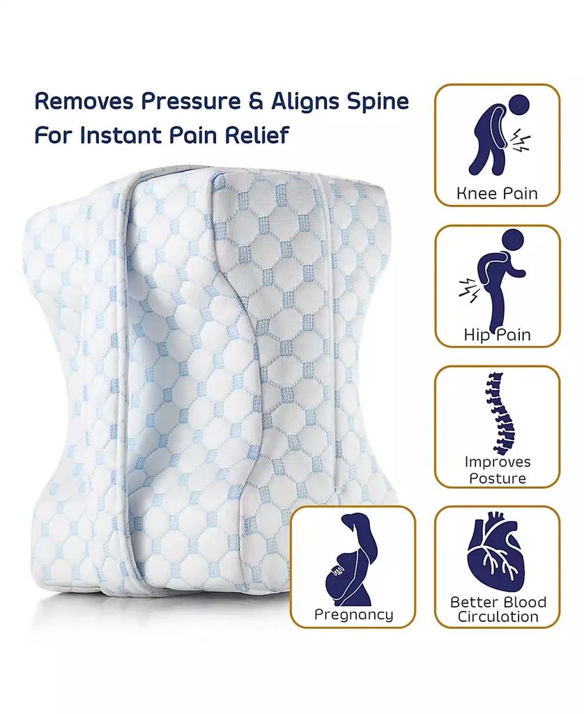 商品Nestl|Memory Foam Knee Spine Alignment Pillow,价格¥489,第5张图片详细描述
