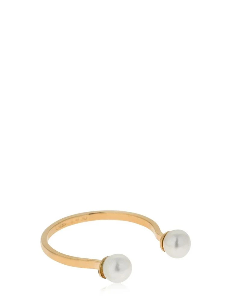 商品DELFINA DELETTREZ|18kt Double Pearl Ring,价格¥6428,第2张图片详细描述