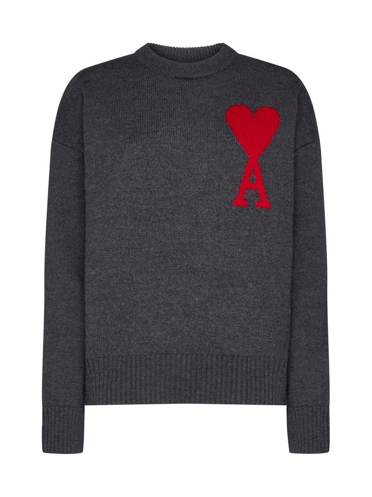 商品AMI|AMI Paris Ami de Coeur Crewneck Knitted Jumper,价格¥2262,第1张图片