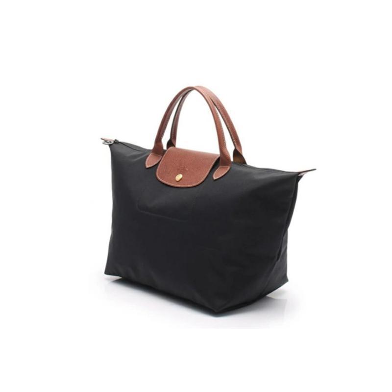 商品[国内直发] Longchamp|珑骧 LONGCHAMP 奢侈品 女士LE PLIAGE NÉO系列小号海军蓝织物短柄手提斜跨包,价格¥814,第3张图片详细描述