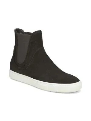 商品Vince|Nira High-Top Suede Slip-On Sneakers,价格¥394,第2张图片详细描述