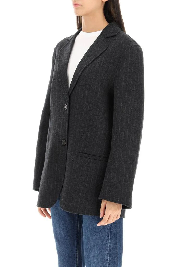 商品Totême|Toteme pinstripe double wool blazer,价格¥3986,第4张图片详细描述