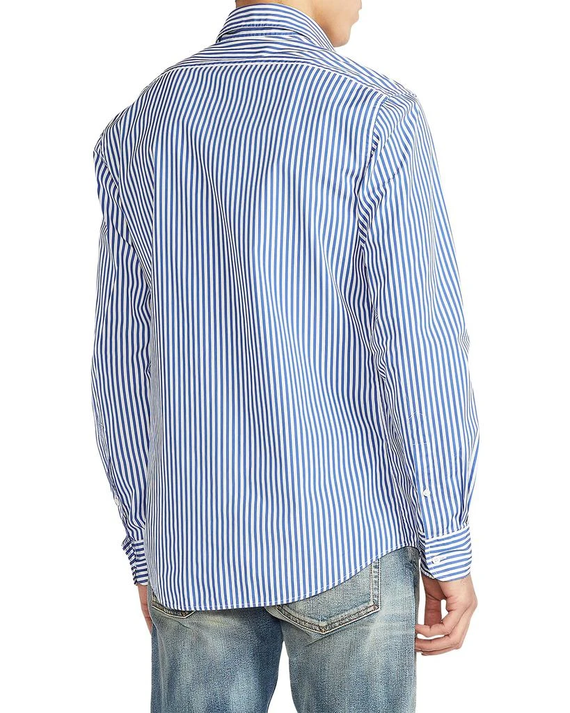 商品Ralph Lauren|Men's Aston Standing Horse Striped Sport Shirt,价格¥3051,第3张图片详细描述