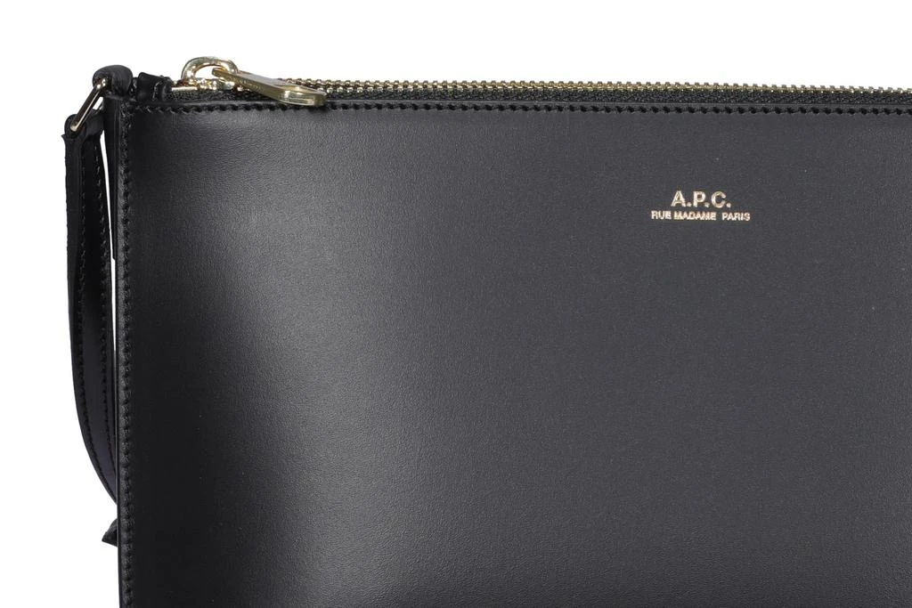 商品A.P.C.|A.P.C. Sarah Logo Detailed Zip-Up Crossbody Bag,价格¥1985,第4张图片详细描述