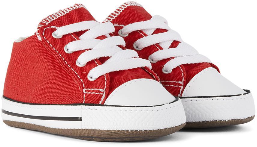 商品Converse|Baby Red Easy-On Chuck Taylor All Star Cribster Sneakers,价格¥205,第6张图片详细描述
