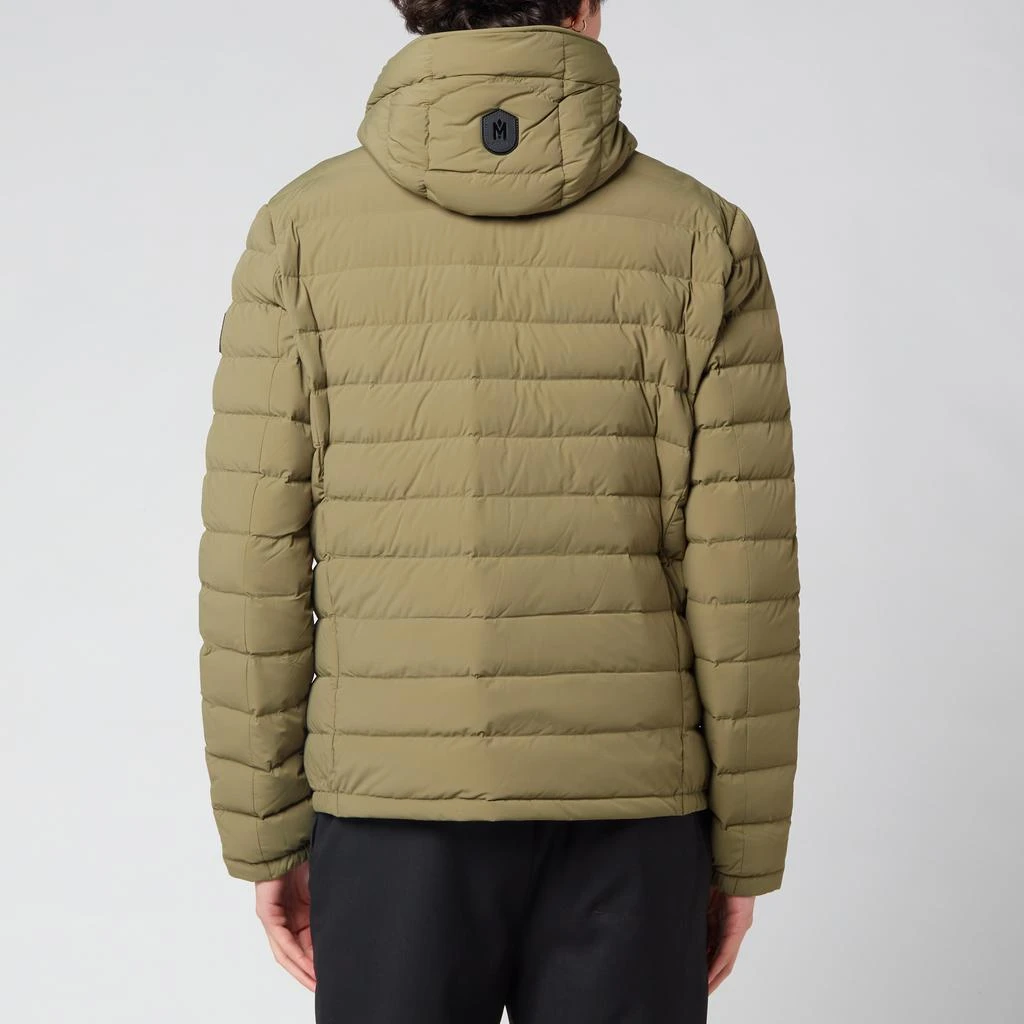 商品Mackage|Mackage Men's Mike Stretch Lightweight Down Jacket With Hood - Olive,价格¥2607,第2张图片详细描述