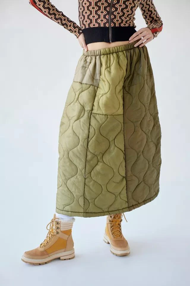 商品Urban Renewal|Urban Renewal Remade Surplus Quilted Skirt,价格¥454,第3张图片详细描述