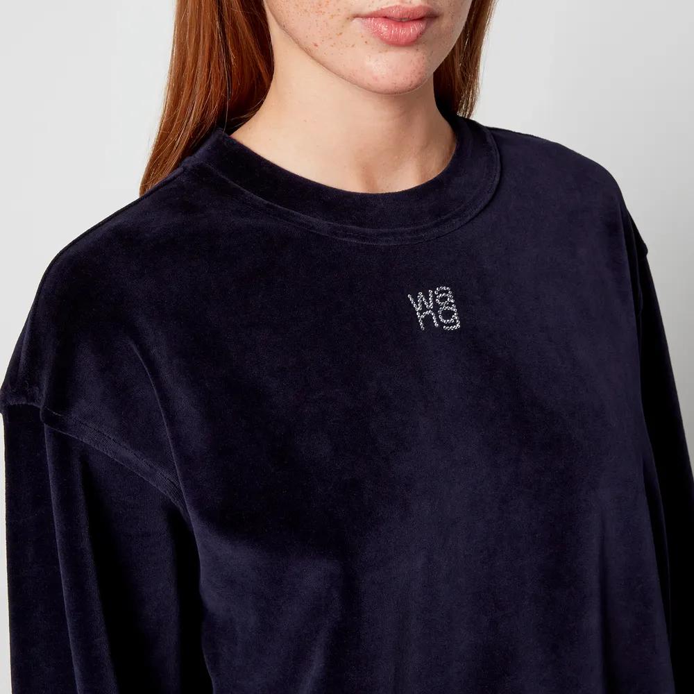Alexander Wang Women's Crewneck Sweatshirt - After Dark商品第4张图片规格展示
