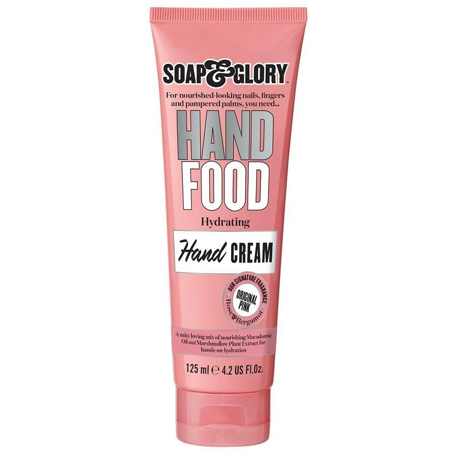 商品Soap & Glory|Hand Food Hydrating Hand Cream Original Pink,价格¥66,第1张图片