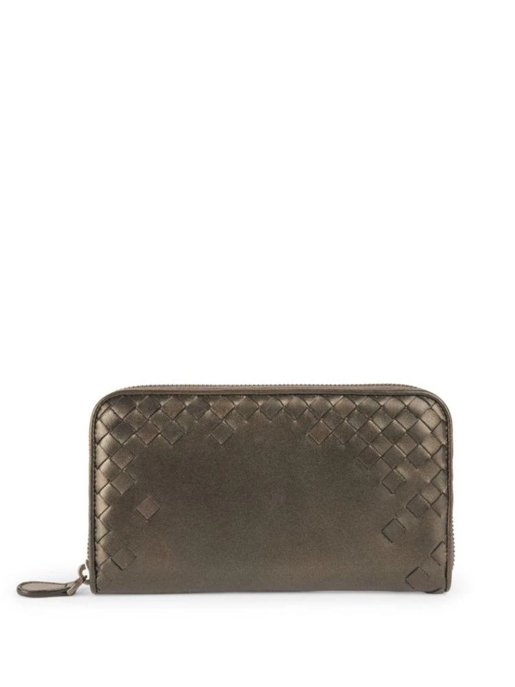 商品Bottega Veneta|Signature Woven Leather Wallet,价格¥3987,第1张图片