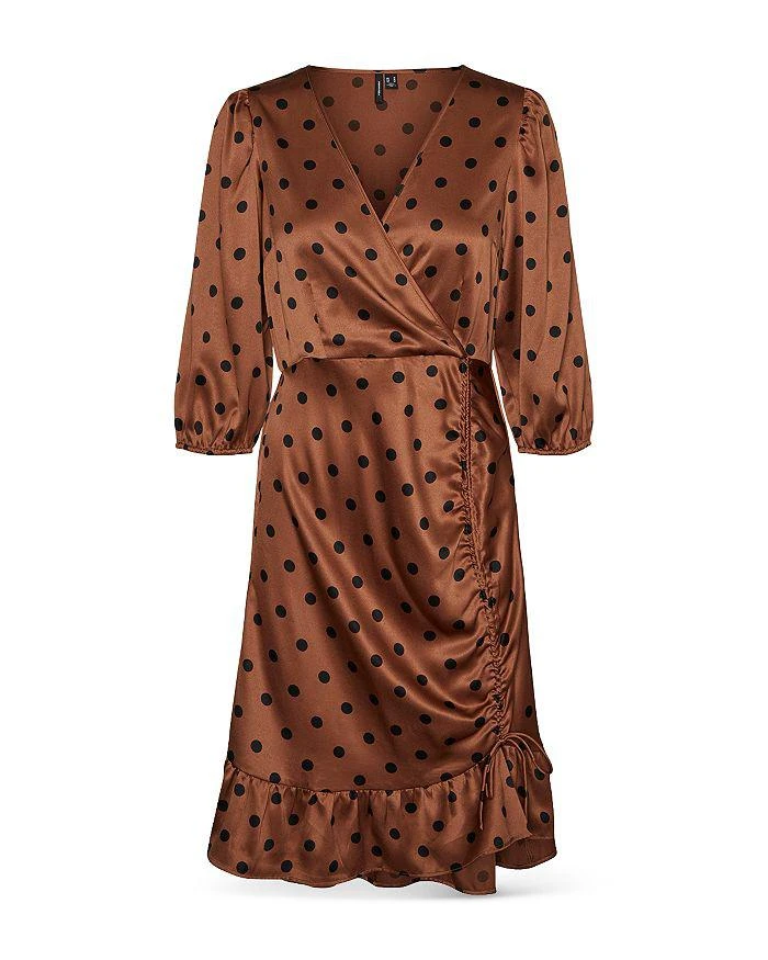 商品VERO MODA|Essi Faux Wrap Dress,价格¥263,第5张图片详细描述