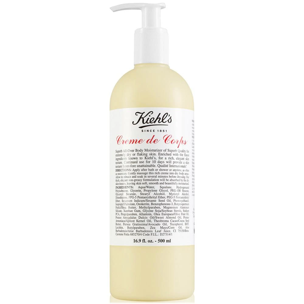 商品Kiehl's|全身保湿护肤乳 500ml,价格¥363,第1张图片