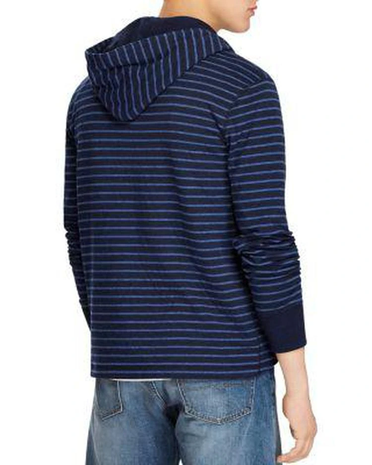 商品Ralph Lauren|Striped Henley Hoodie,价格¥351,第2张图片详细描述