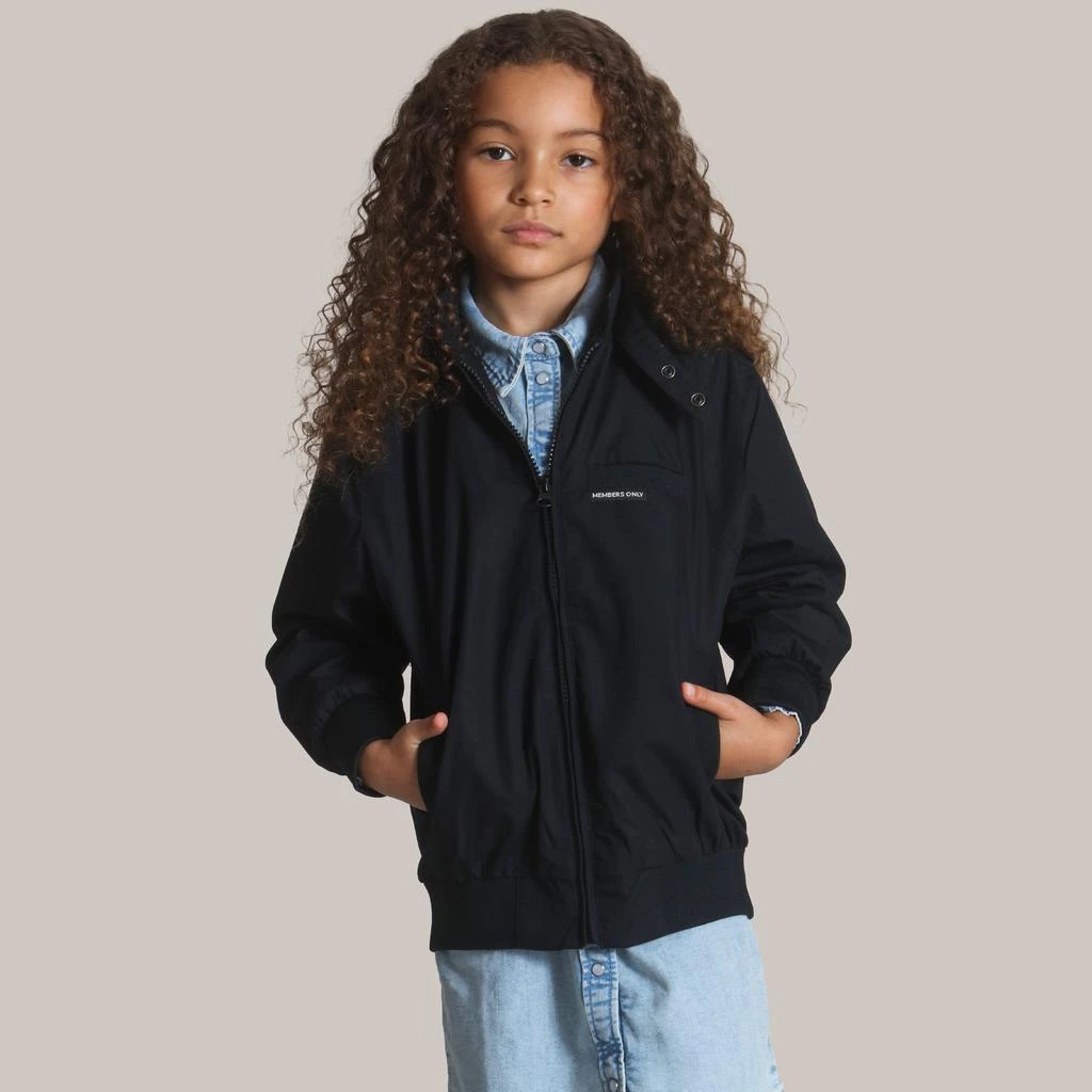 商品Members Only|Girl's Iconic Racer Jacket,价格¥378,第4张图片详细描述
