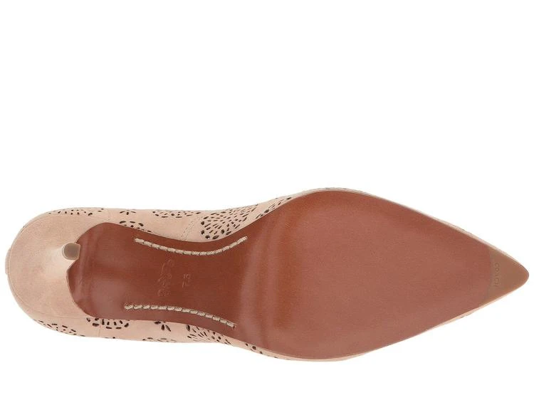 商品Coach|Waverly Tea Rose Cut Out Pump,价格¥1153,第3张图片详细描述