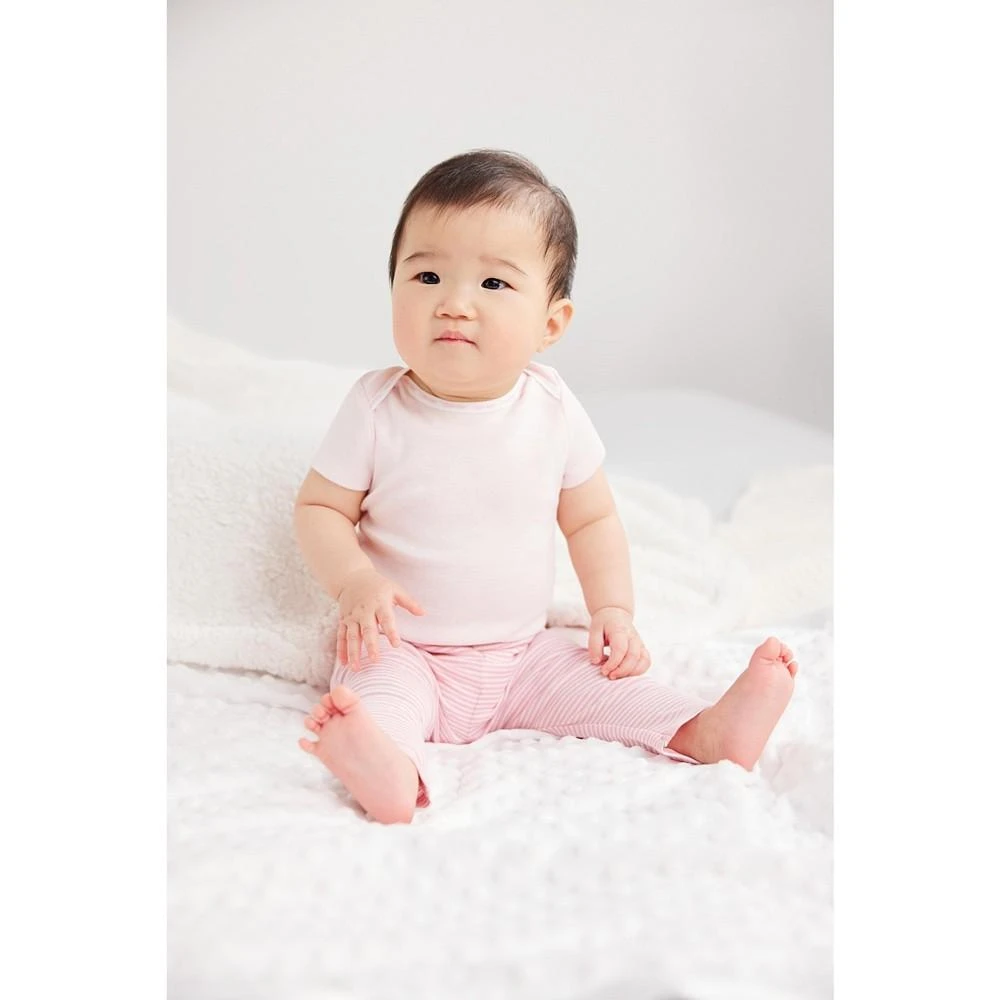 商品Calvin Klein|Baby Boys or Girls Organic Cotton Layette Pants, Pack of 3,价格¥147,第1张图片
